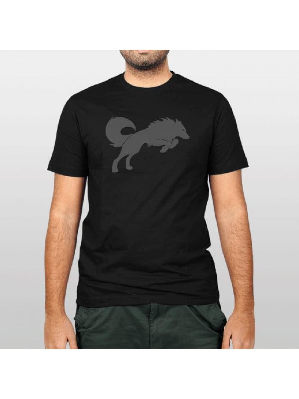 Wolves Logo: Line Art T-shirt | Wolves Merch | Redwolf