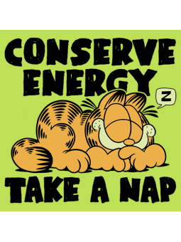 Conserve Energy - Garfield Official Kids T-shirt