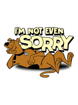 Not Even Sorry - Scooby Doo Official T-shirt