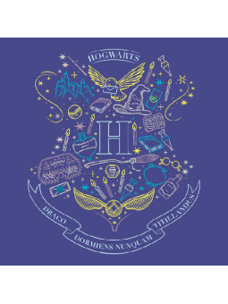 Crest Doodle - Harry Potter Official T-shirt