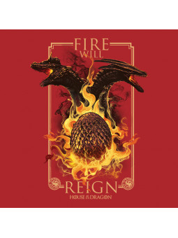 Fire Will Reign - House Of The Dragon Official T-shirt