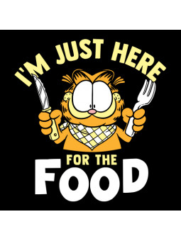 Here For The Food - Garfield Official T-shirt