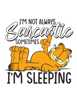 Not Always Sarcastic - Garfield Official T-shirt