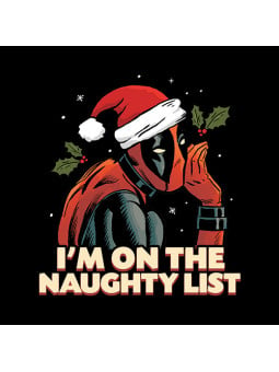 I'm On The Naughty List - Marvel Official T-shirt