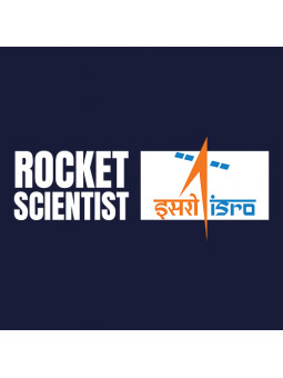 ISRO: Rocket Scientist - ISRO Official T-shirt