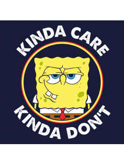 Kinda Care, Kinda Don't - SpongeBob SquarePants Official T-shirt