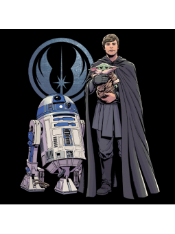 Luke And Grogu - Star Wars Official T-shirt