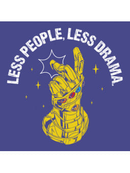 Less People, Less Drama - Marvel Official T-shirt