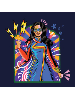 Ms. Marvel: Urban Art - Marvel Official T-shirt