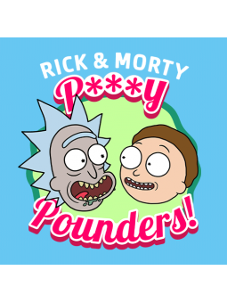 P***y Pounders - Rick And Morty Official T-shirt