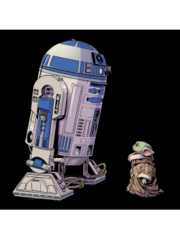 R2-D2 And Grogu - Star Wars Official T-shirt
