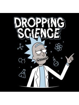 Dropping Science - Rick And Morty Official T-shirt
