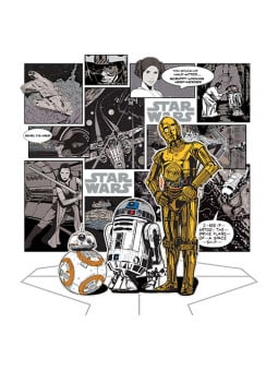 Star Wars: Retro Comic - Star Wars Official T-shirt