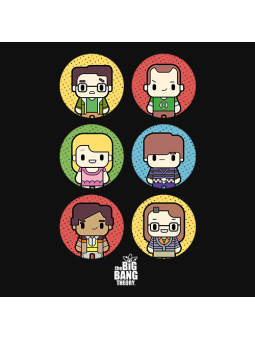 TBBT: Chibi - The Big Bang Theory Official T-shirt