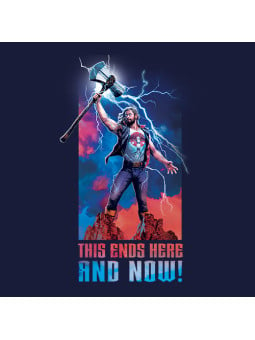 This Ends Here And Now! - Marvel Official T-shirt