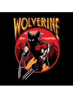 Wolverine: 8 Bit - Marvel Official T-shirt