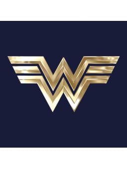 WW Logo: Gold - Wonder Woman Official T-shirt