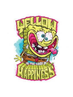 Yellow Is The Colour Of Happiness - SpongeBob SquarePants Official T-shirt
