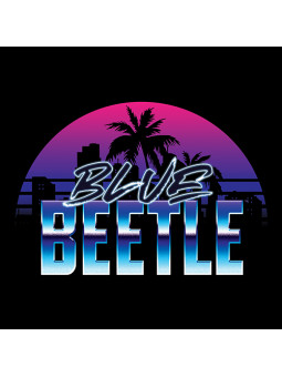 Blue Beetle Skyline - Blue Beetle Official T-shirt