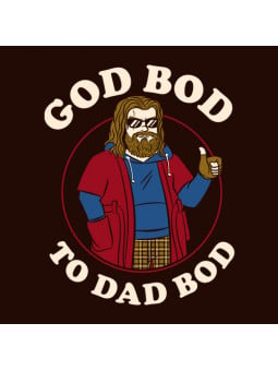 God Bod To Dad Bod - Marvel Official T-shirt