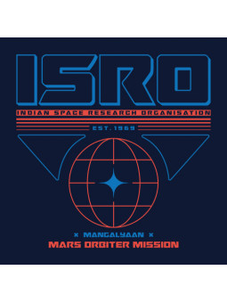Mangalyaan: Mars Orbiter Mission - ISRO Official Full Sleeve T-shirt
