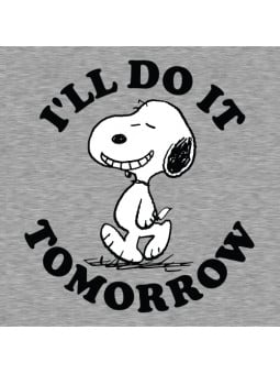Do It Tomorrow - Peanuts Official T-shirt