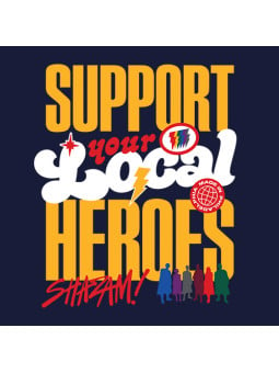 Support Local Heroes - Shazam Official T-shirt