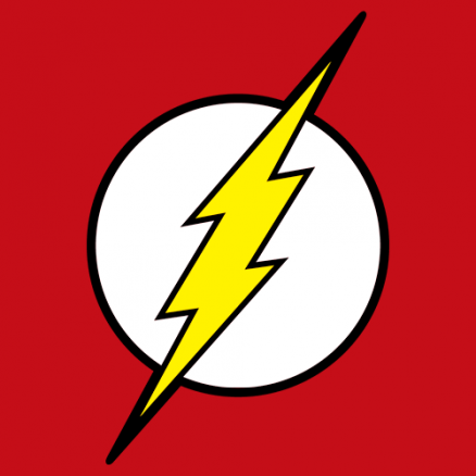 The Flash: Classic Logo T-shirt | Official Flash Merchandise | Redwolf
