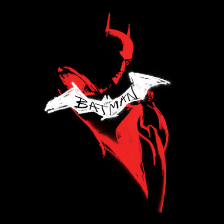 Batman Scribble | Batman Official Pullover | Redwolf