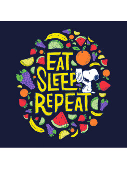 Eat, Sleep, Repeat - Peanuts Official Hoodie