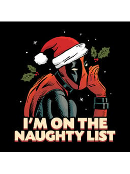 I'm On The Naughty List - Marvel Official Hoodie