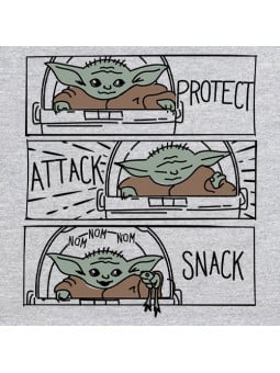Protect, Attack, Snack - Star Wars Official Hoodie