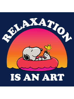 Relaxation Is An Art - Peanuts Official Hoodie