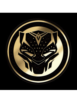 Wakanda Forever: Gold Logo - Marvel Official Hoodie