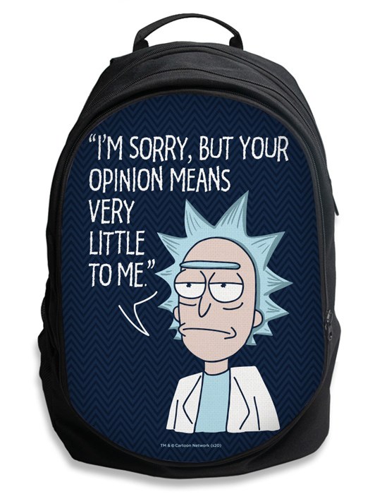 Rick's Opinion - Rick And Morty Official Backpack