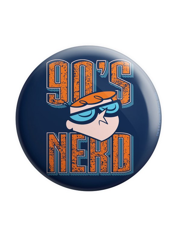 90s Nerd - Dexter's Laboratory Official Badge