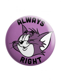 Always Right - Tom & Jerry Official Badge