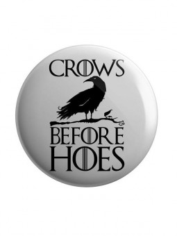 Crows Before Hoes - Badge