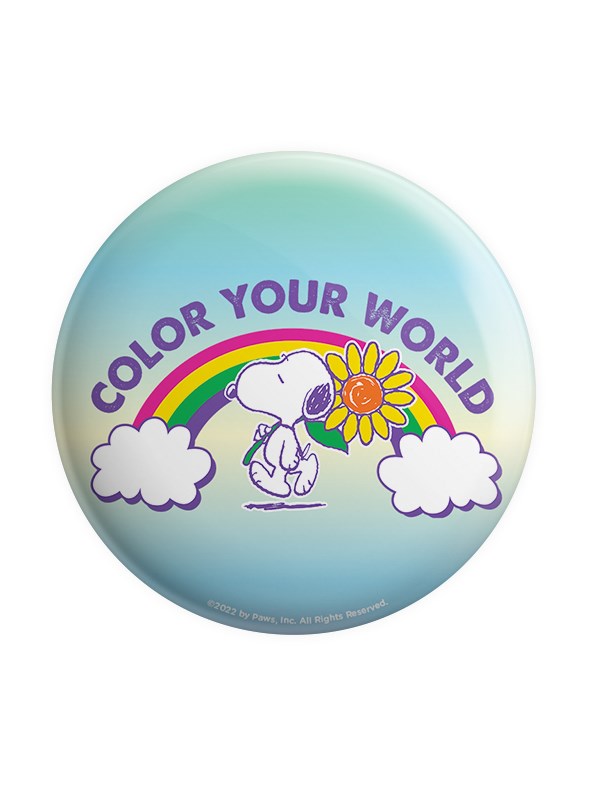 Color Your World - Peanuts Official Badge