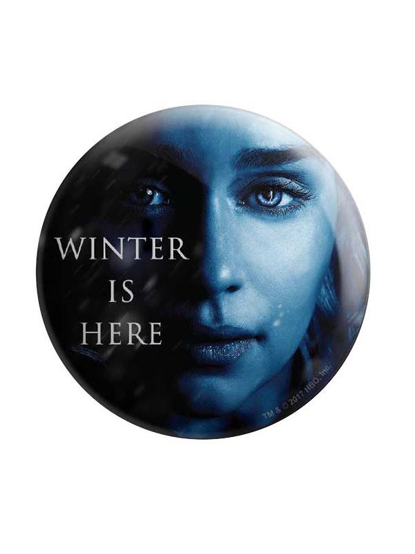 Daenerys Targaryen: Winter Is Here - Game Of Thrones Official Badge