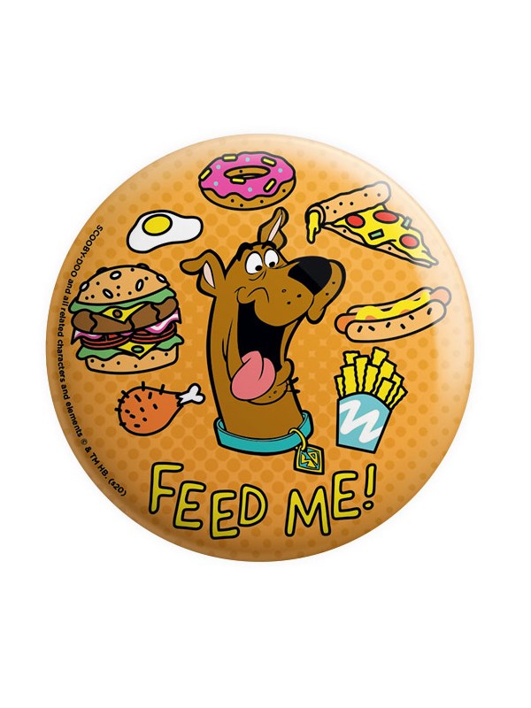 Feed Me - Scooby Doo Official Badge
