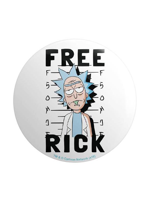 Free Rick - Rick And Morty Official Badge