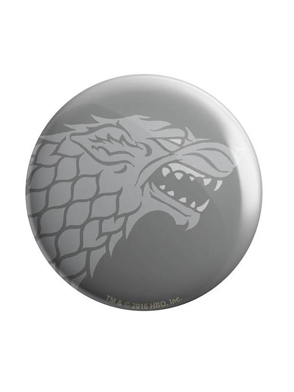 House Stark Tonal Sigil - Game Of Thrones Official Badge