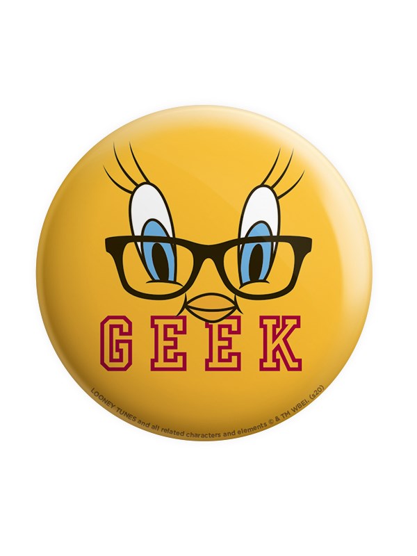 Geeky Tweety - Looney Tunes Official Badge