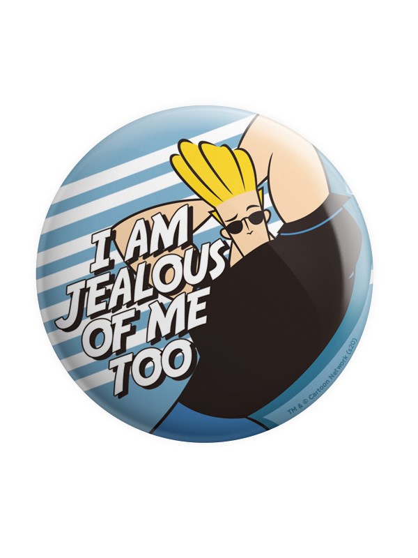 Johnny Bravo: Jealous - Johnny Bravo Official Badge