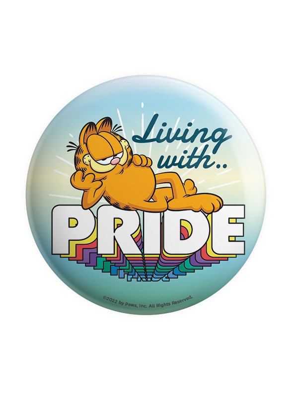 Living With Pride - Garfield Official Badge
