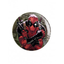 Merc With A Mouth - Marvel Official Badge