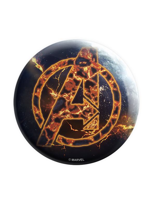Fiery Avengers - Marvel Official Badge