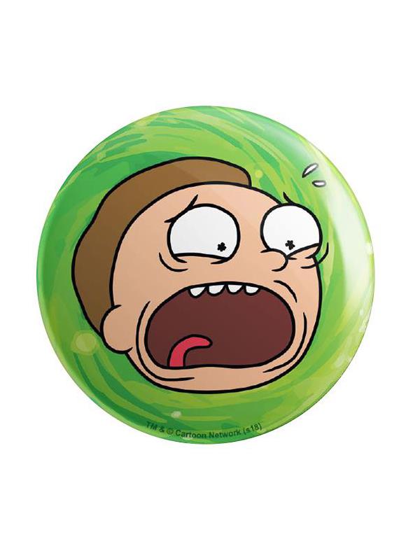 Morty Head - Rick And Morty Official Badge