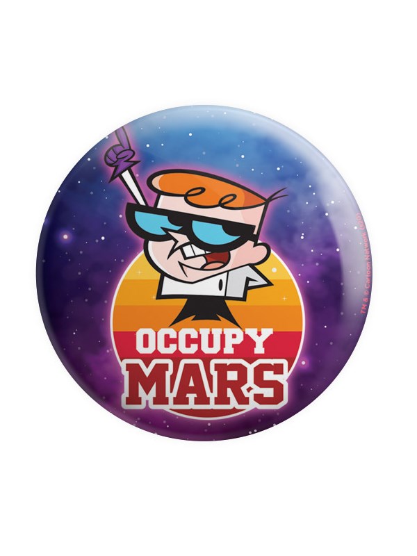 Occupy Mars - Dexter's Laboratory Official Badge
